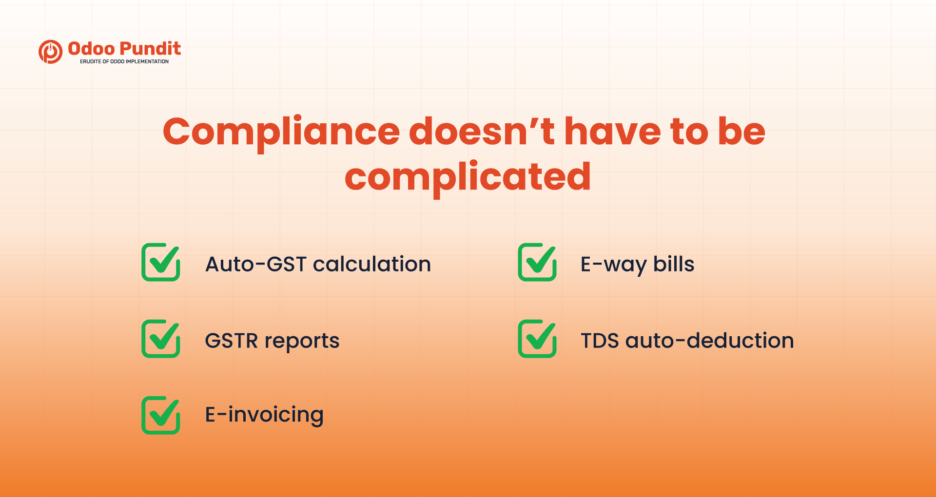 Compliance doesn’t have to be complicated